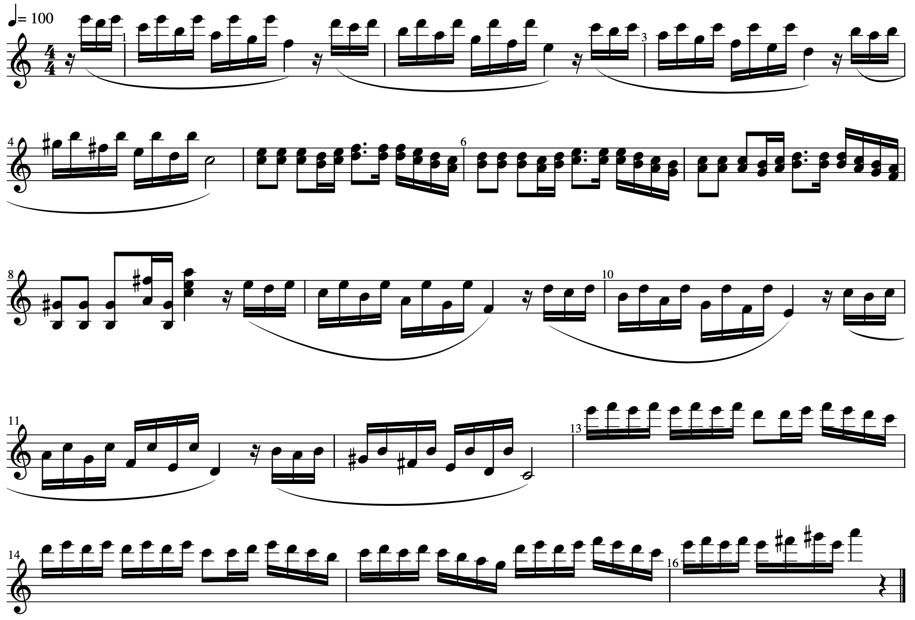 Prelude Pour Piano Print Score